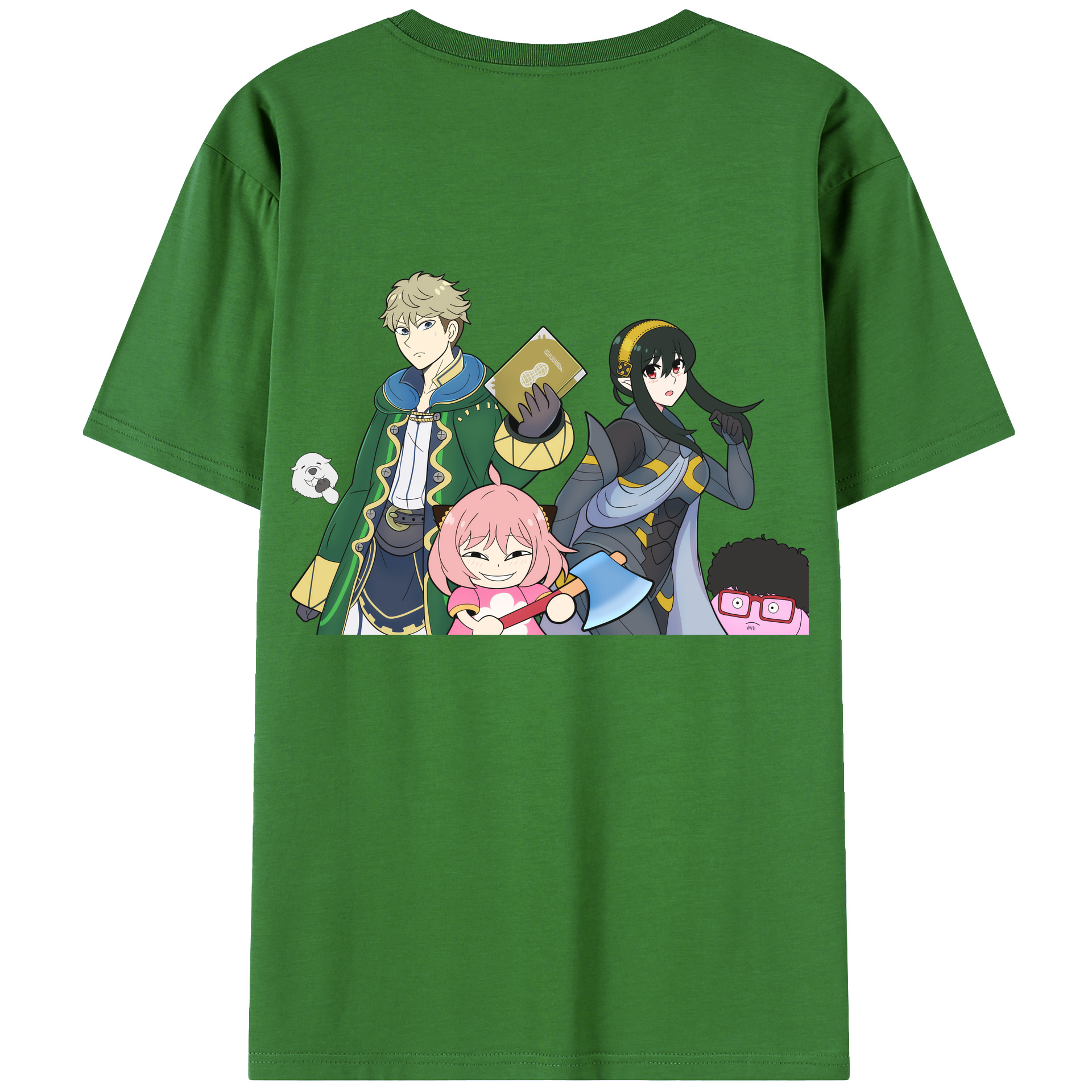 （画像用） SPY×FAMILY间谍家家酒 レディース半袖Tシャツ(バックプリント)